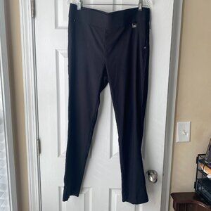 Rafaella Comfort | Black Pull-On Silm/Ankle Pants